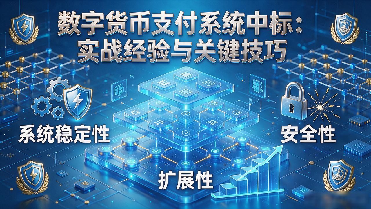 数字货币支付系统中标：实战经验与关键技巧