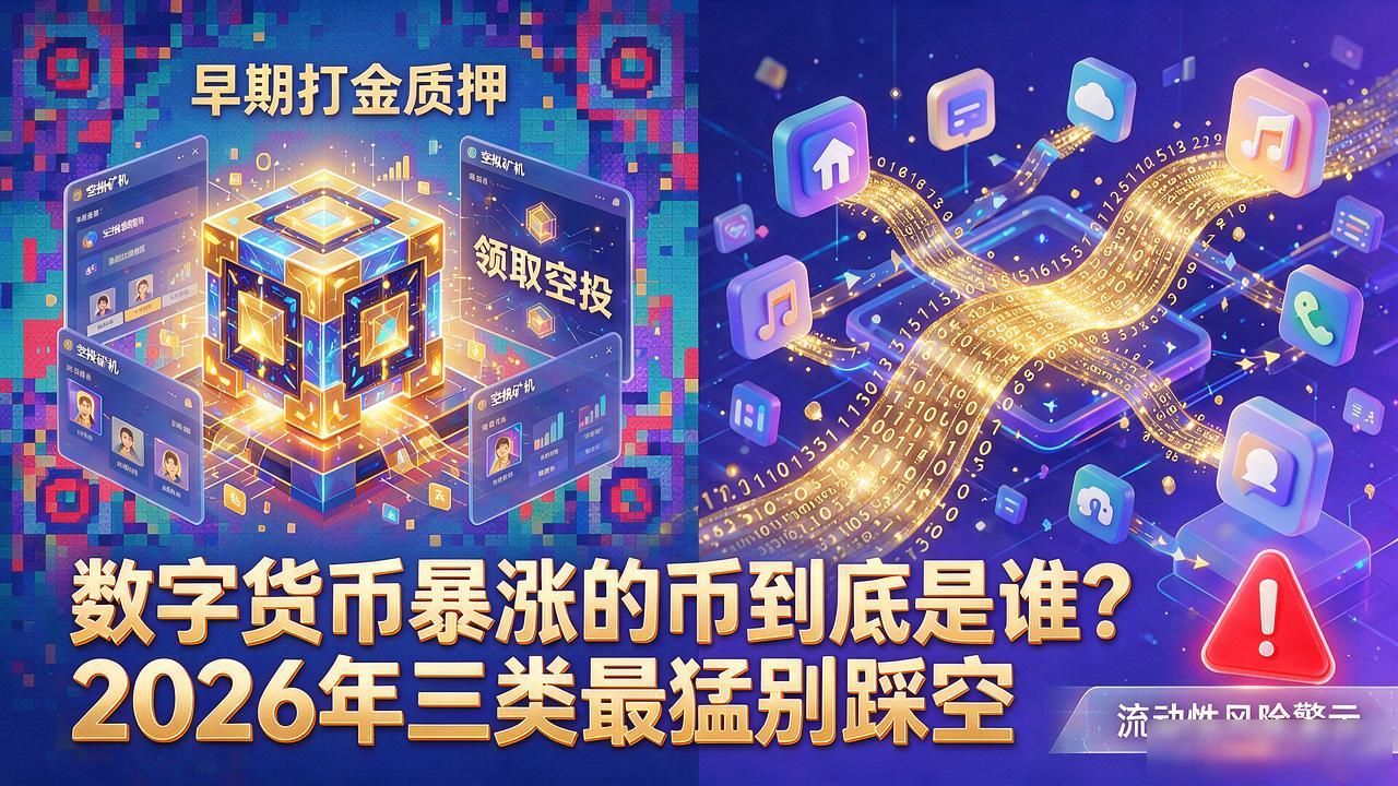 数字货币暴涨的币_新公链早期代币_AI算力租赁币