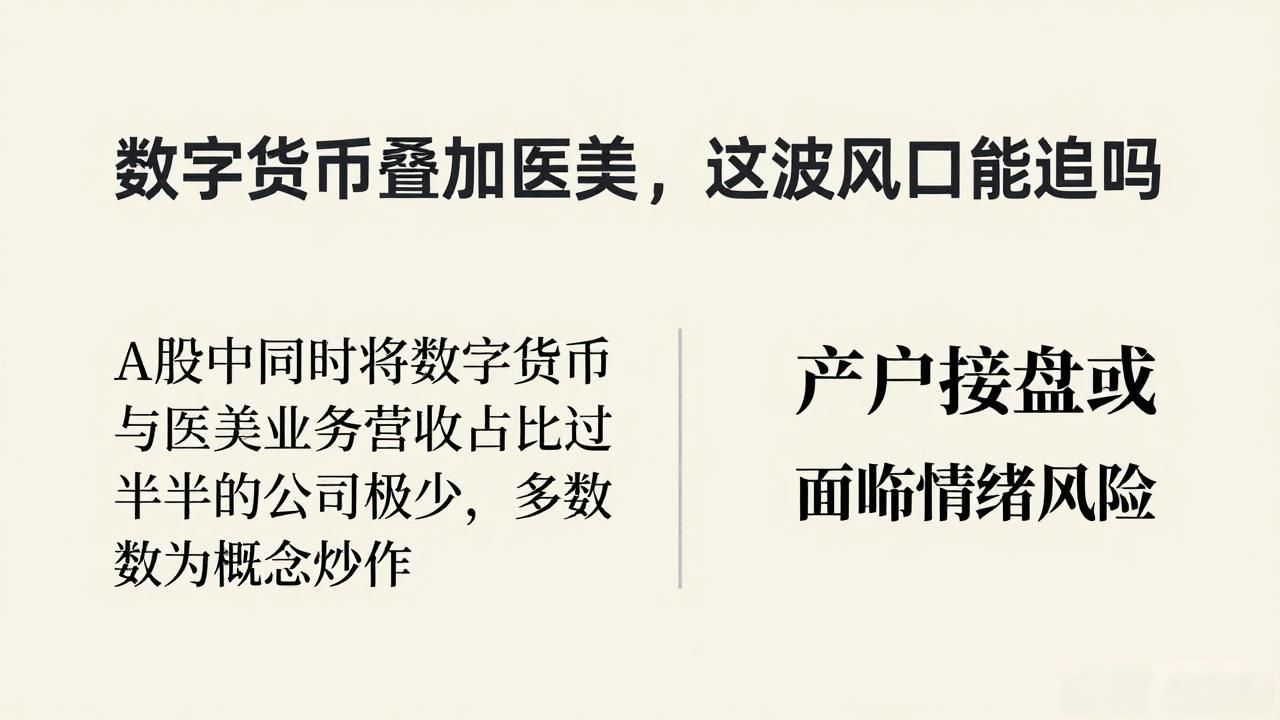 数字货币叠加医美，这波风口能追吗