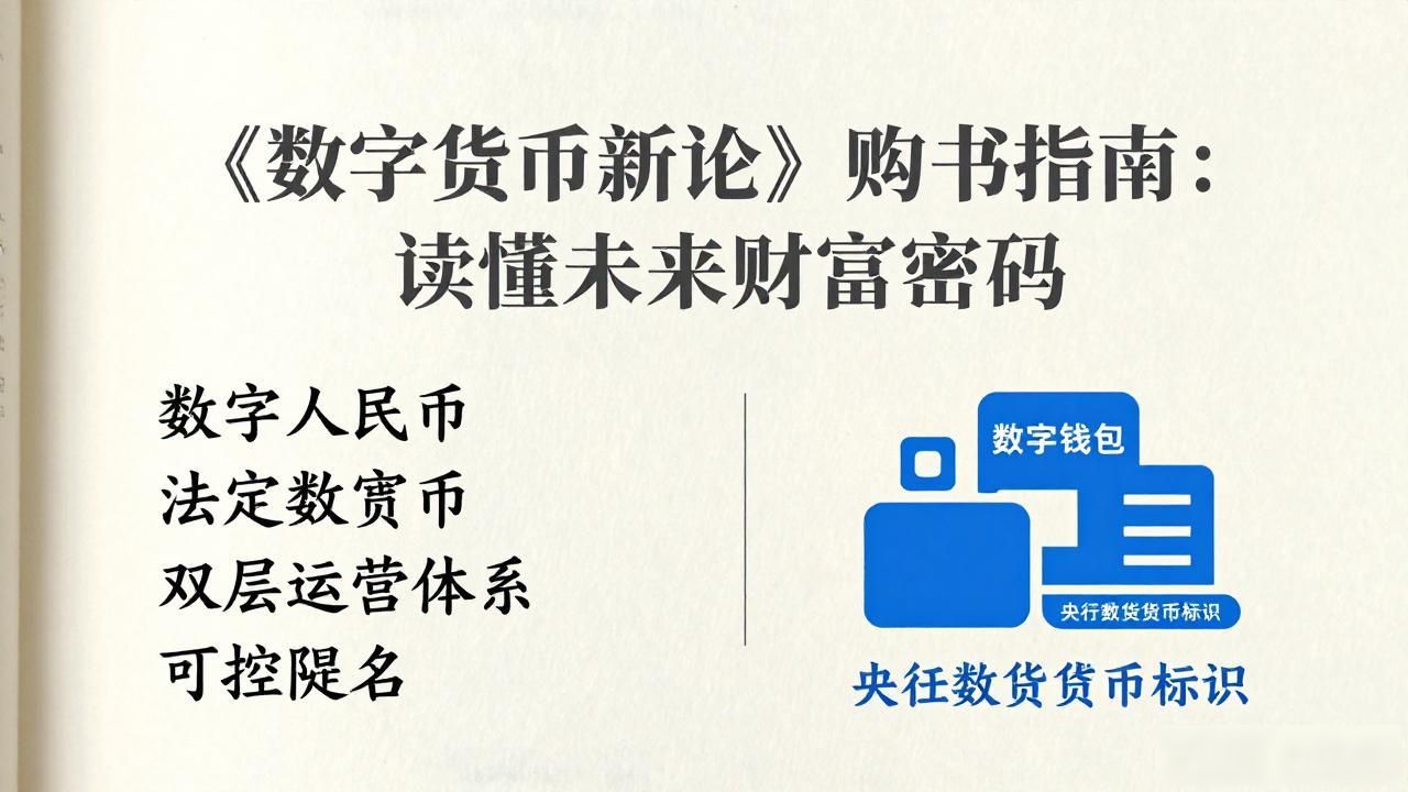 《数字货币新论》购书指南：读懂未来财富密码