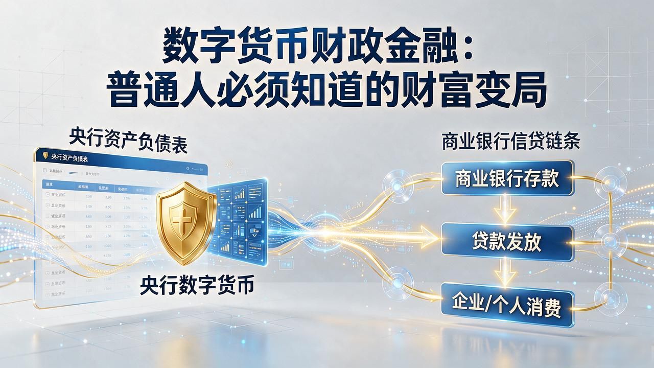 数字货币财政金融：普通人必须知道的财富变局