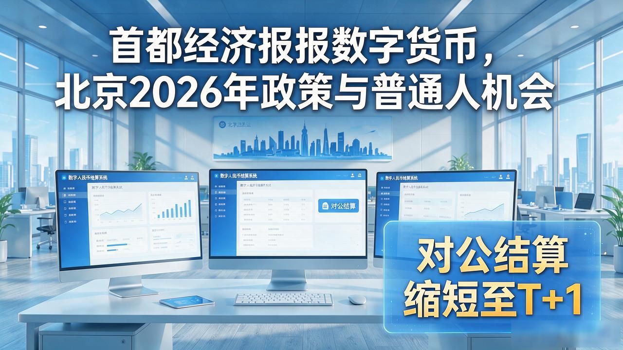 首都经济报道数字货币，北京2026年政策与普通人机会