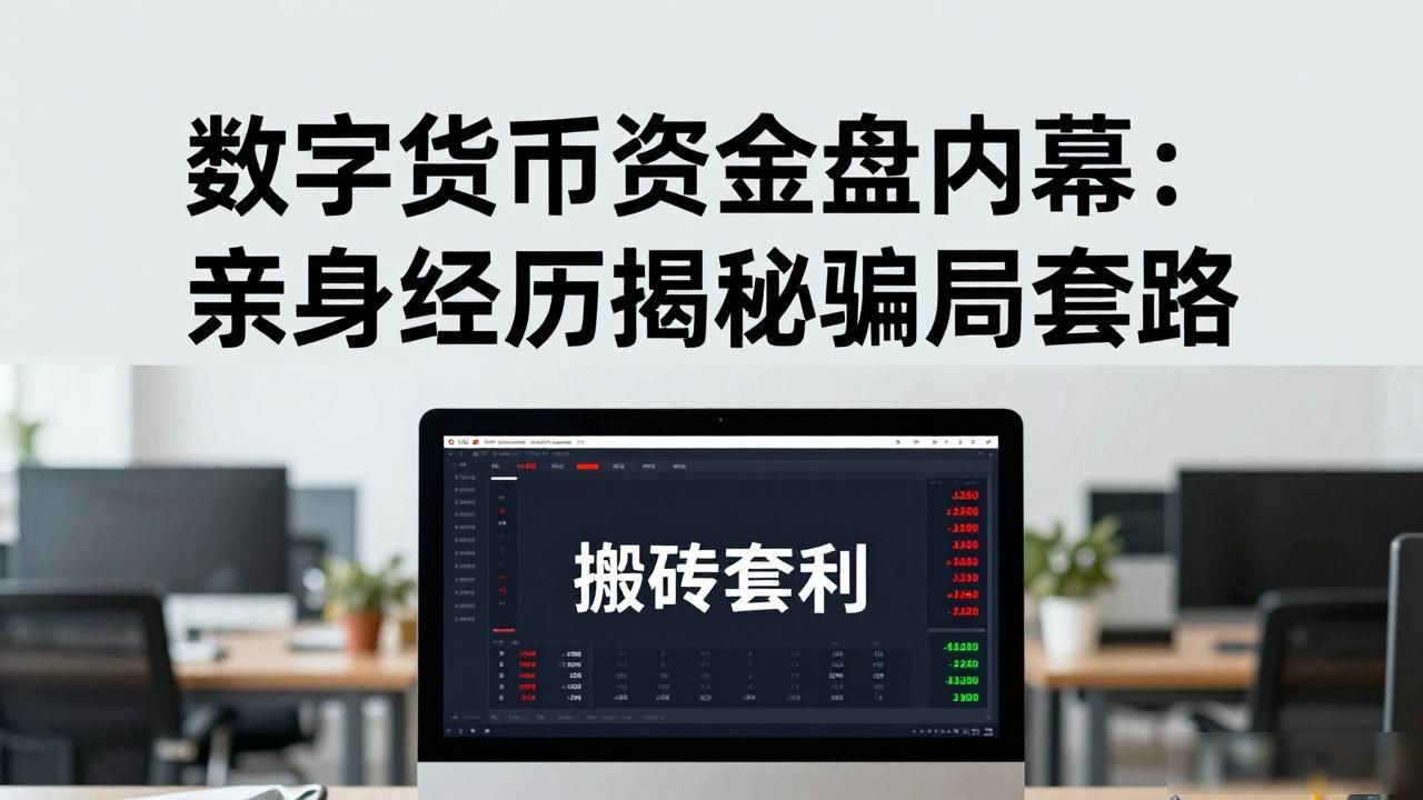 数字货币资金盘内幕：亲身经历揭秘骗局套路