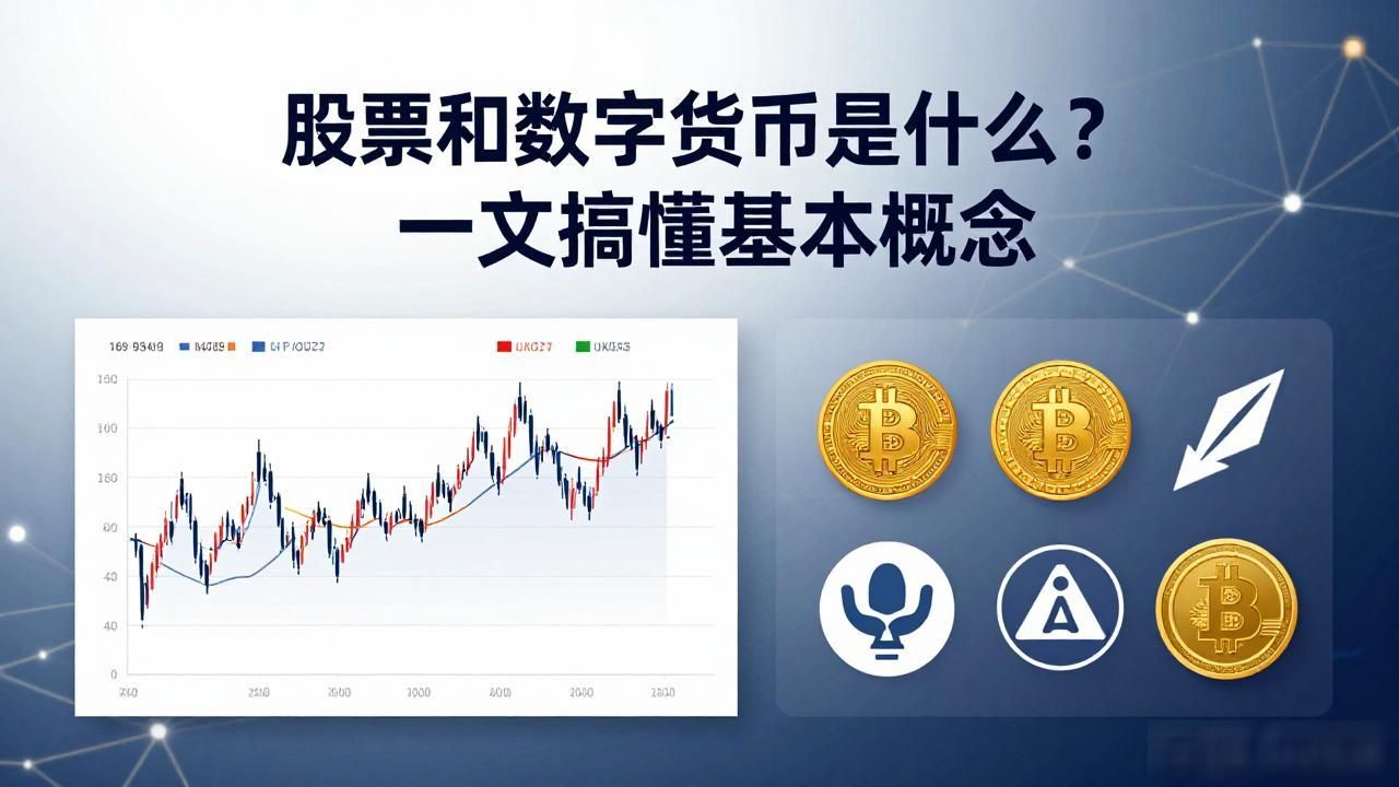 股票和数字货币是什么？一文搞懂基本概念