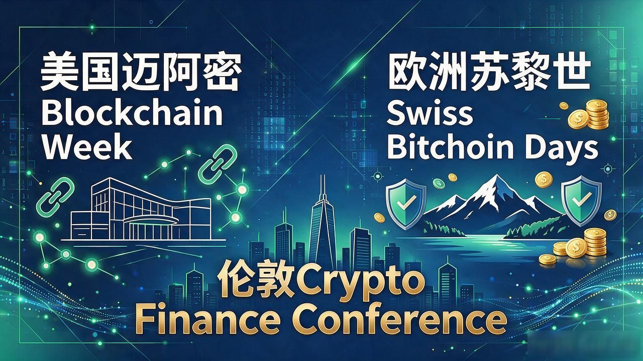 国际数字货币大会时间公布！2026年这些场次必看