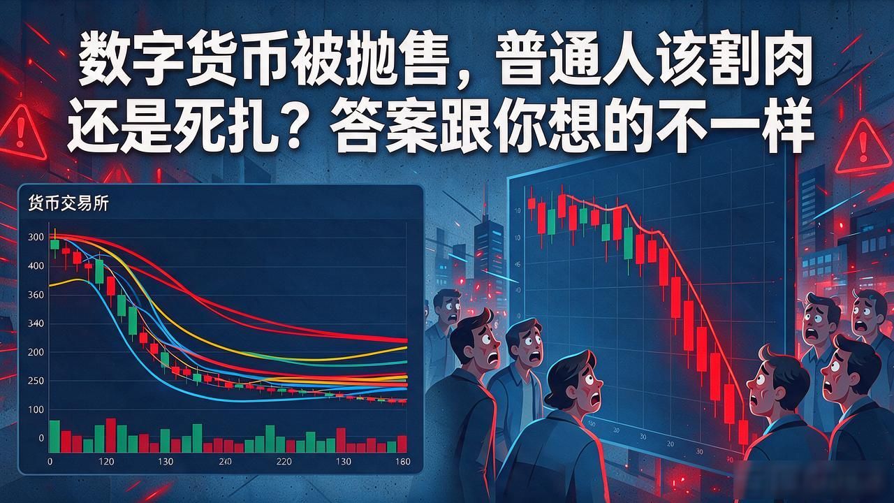 数字货币被抛售，普通人该割肉还是死扛？答案跟你想的不一样