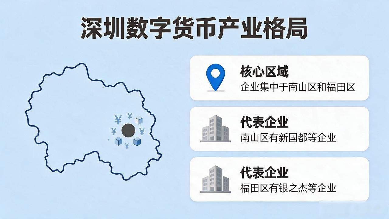 数字货币深圳股份占比有多高？一文看懂深圳数字货币产业格局