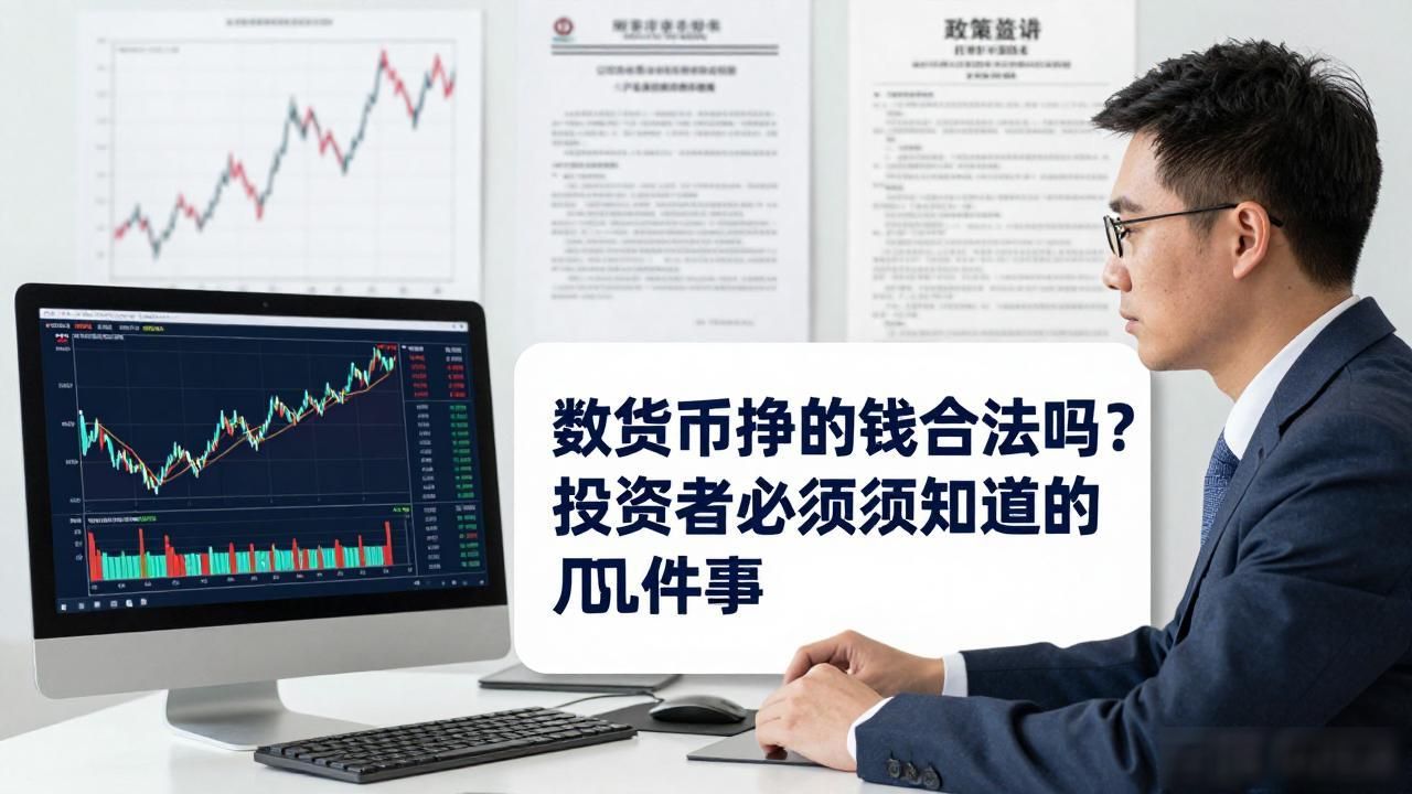 数字货币挣的钱合法吗？投资者必须知道的几件事