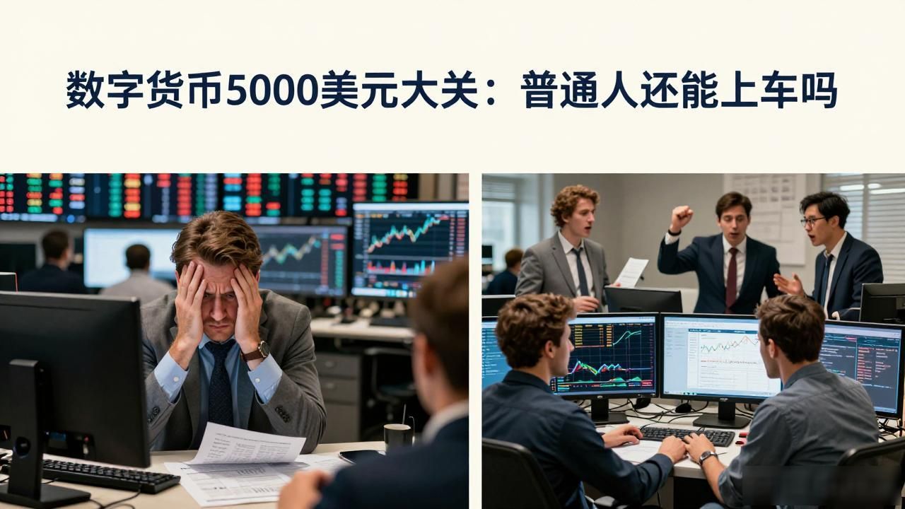 数字货币5000美元大关：普通人还能上车吗