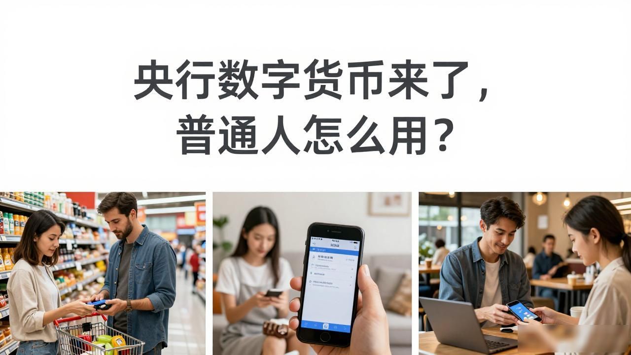 央行数字货币来了，普通人怎么用？