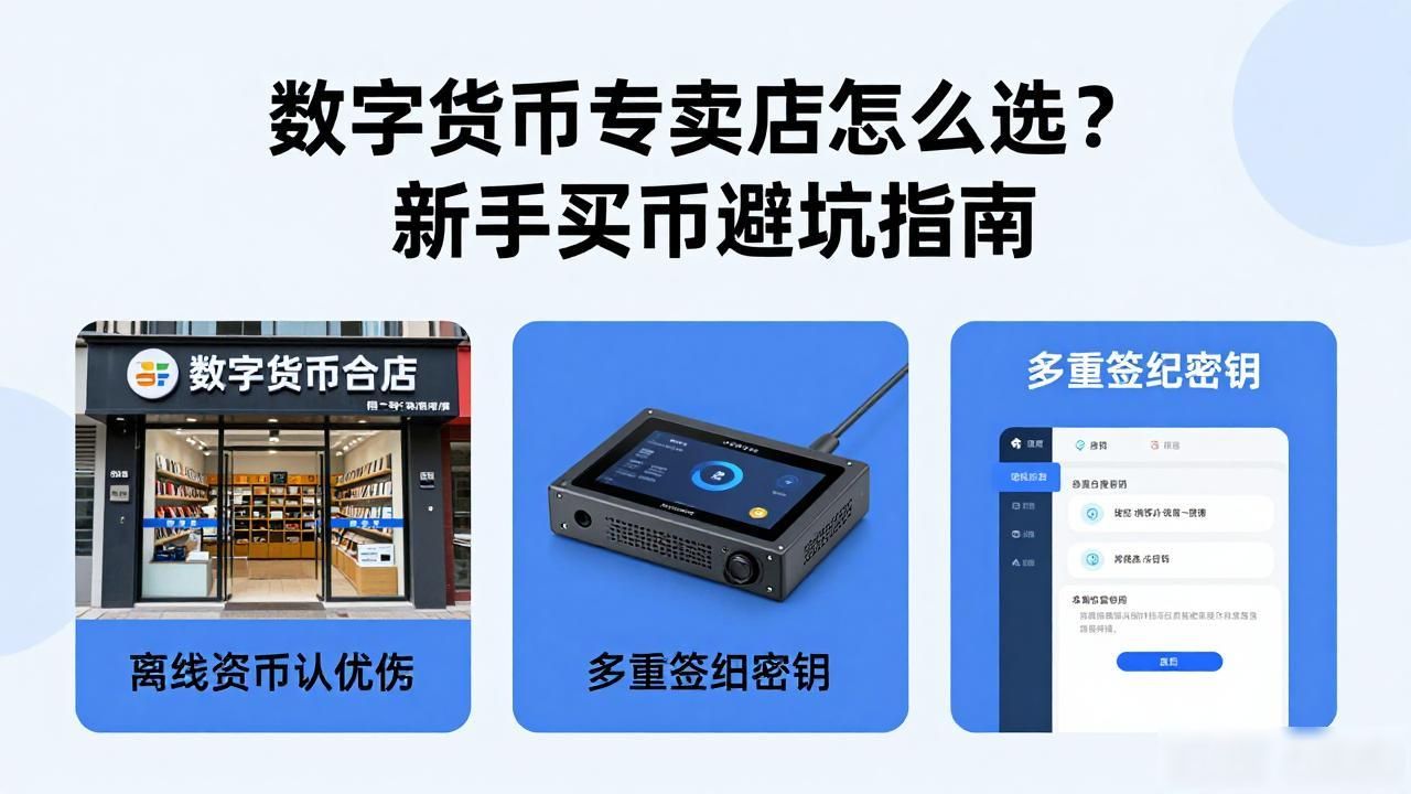 数字货币专卖店怎么选？新手买币避坑指南