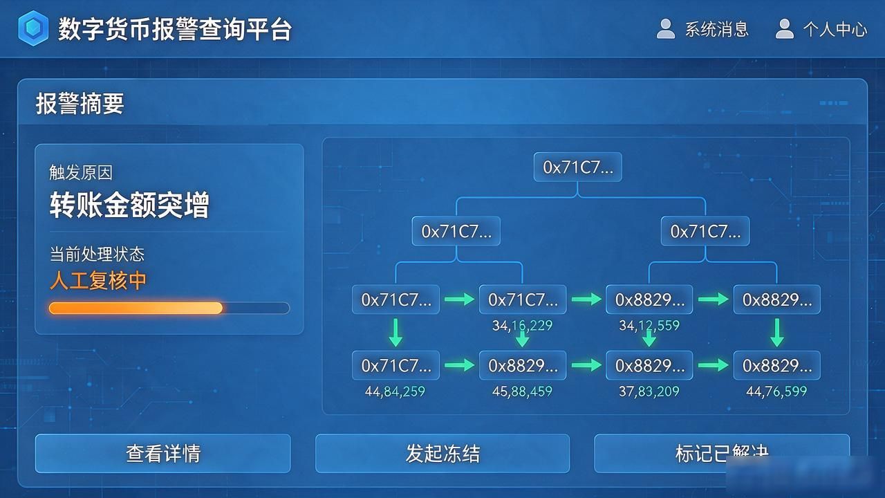 数字货币报警查询怎么查，异常交易记录和处理进度全讲清