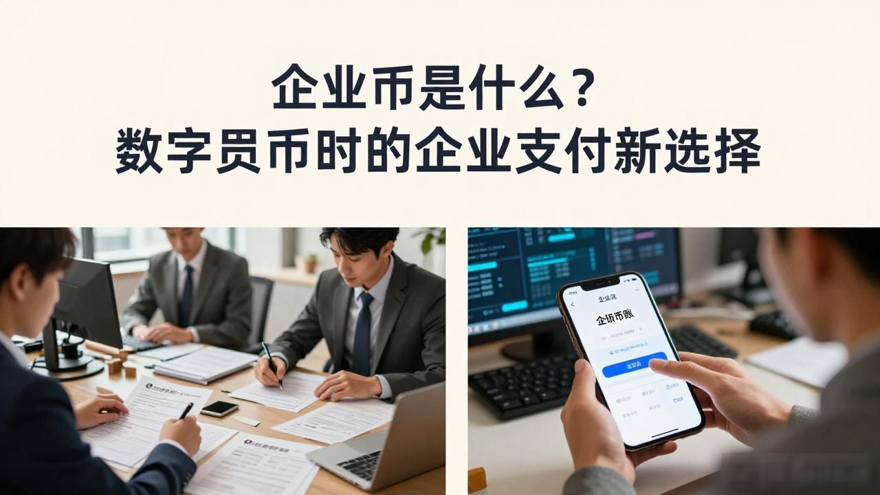 企业币是什么？数字货币时代的企业支付新选择