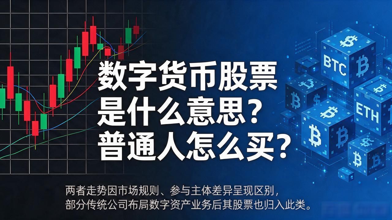数字货币股票是什么意思？普通人怎么买？