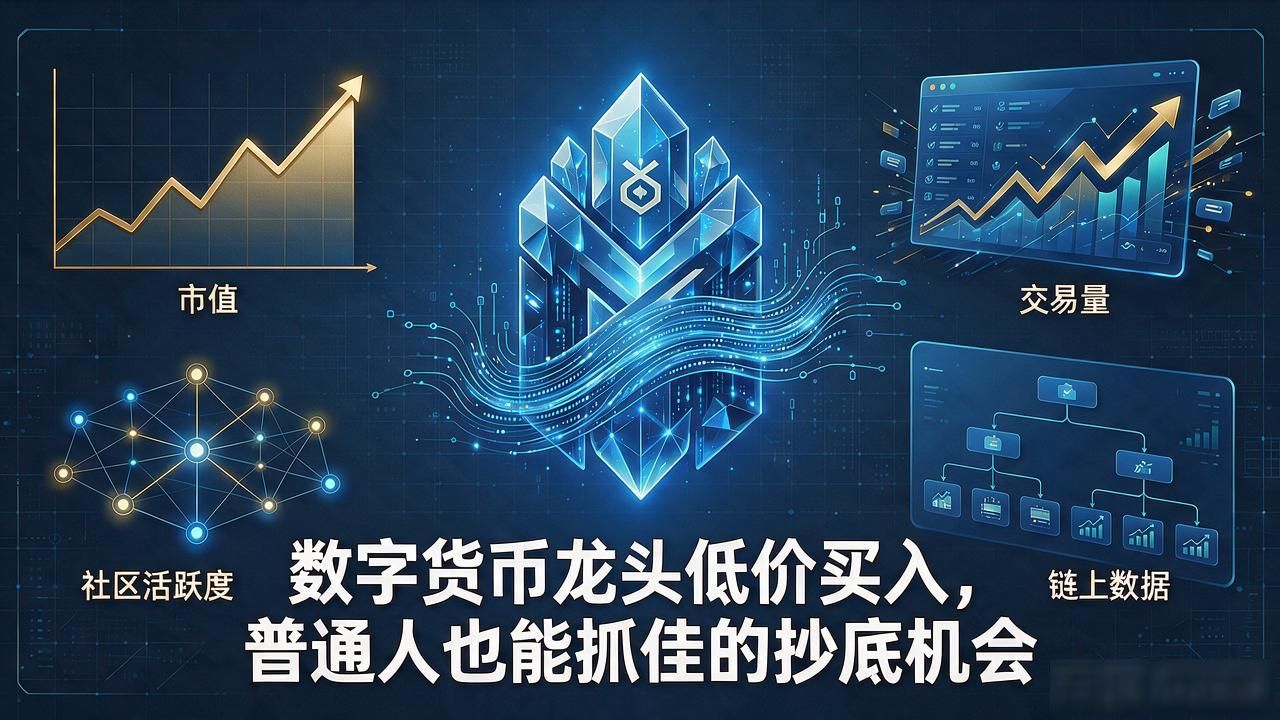 数字货币龙头低价买入，普通人也能抓住的抄底机会