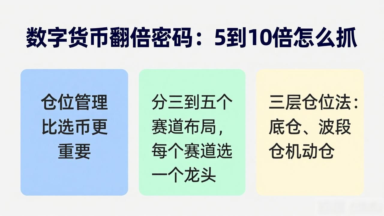 数字货币翻倍密码：5到10倍怎么抓