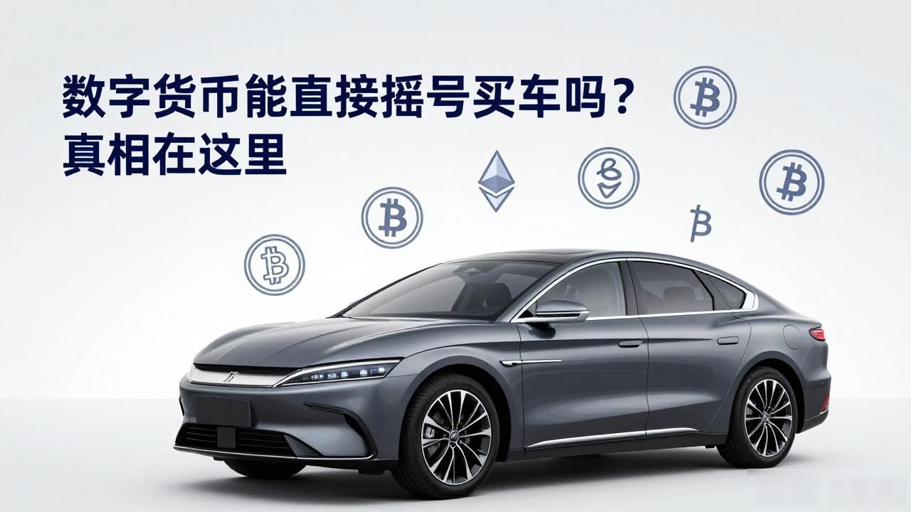 数字货币能直接摇号买车吗？真相在这里