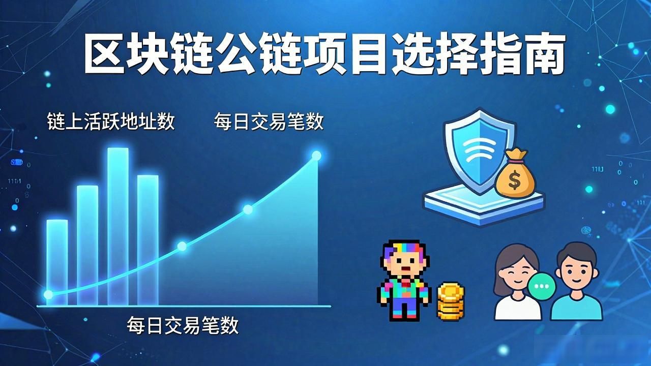 区块链公链项目怎么选？看这四点避坑指南