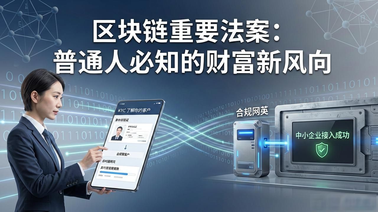 区块链重要法案：普通人必知的财富新风向