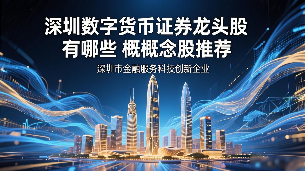 深圳数字货币证券龙头股有哪些 概念股推荐