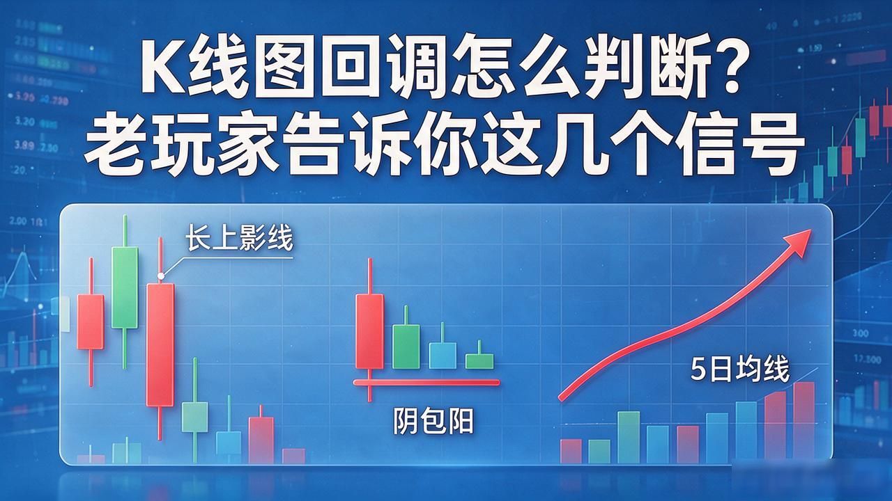 K线图回调怎么判断？老玩家告诉你这几个信号