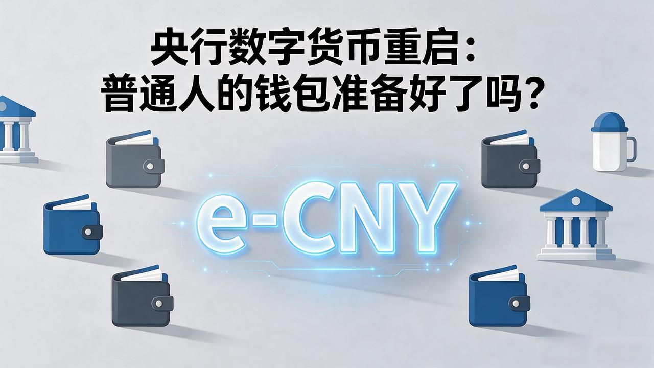 央行数字货币重启：普通人的钱包准备好了吗？