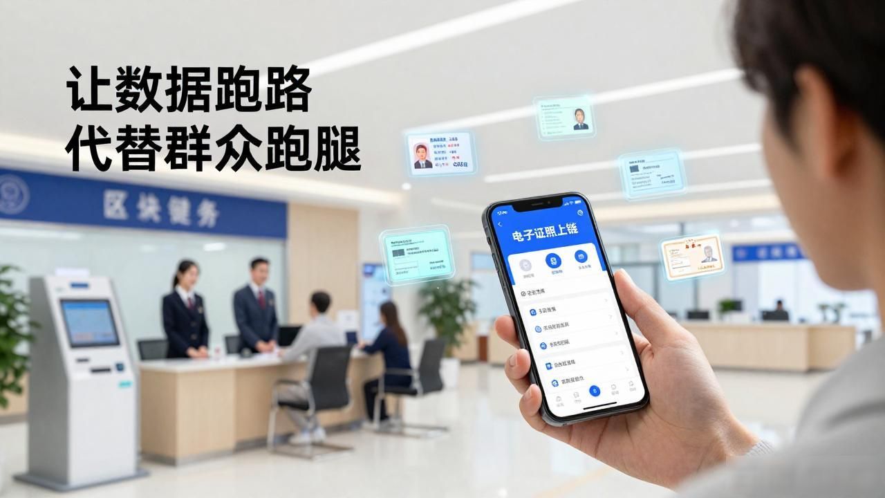 政府区块链服务：让数据跑路代替群众跑腿