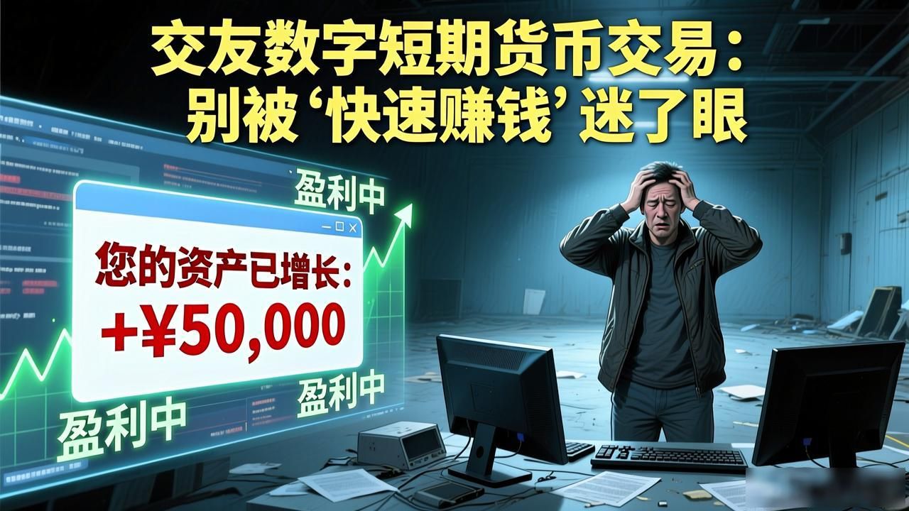 交友数字短期货币交易：别被"快速赚钱"迷了眼