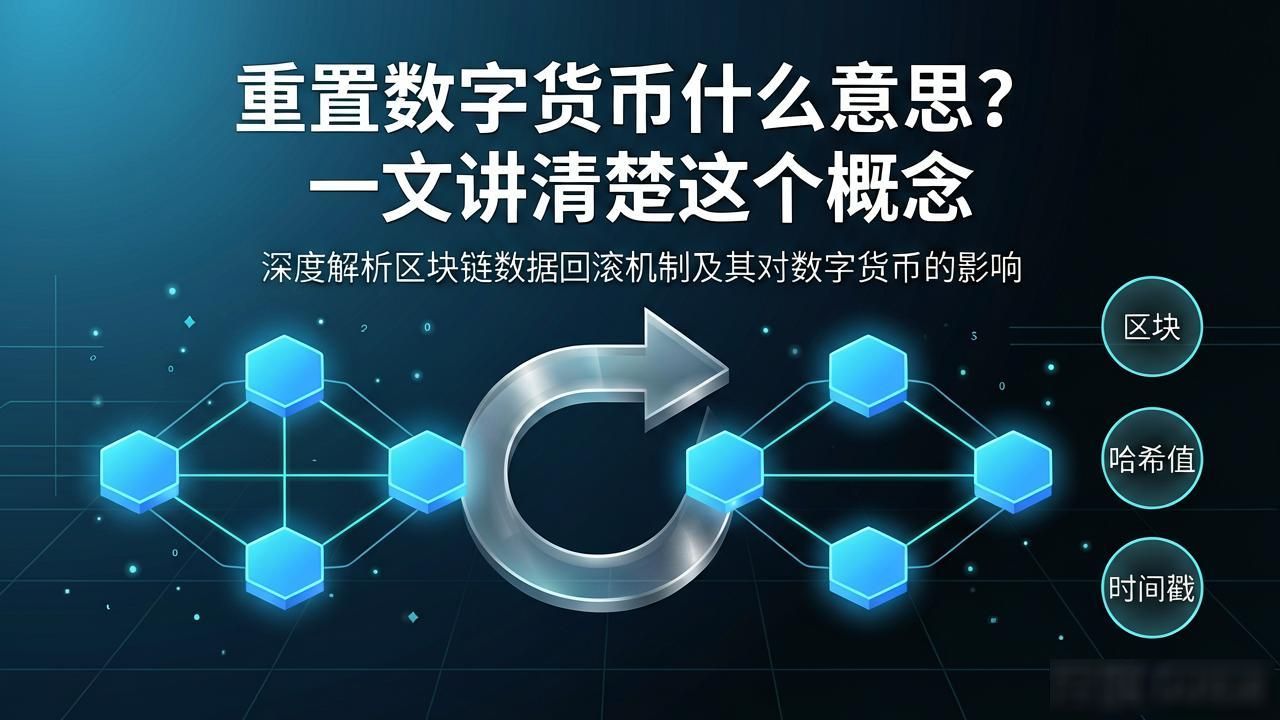 重置数字货币什么意思？一文讲清楚这个概念