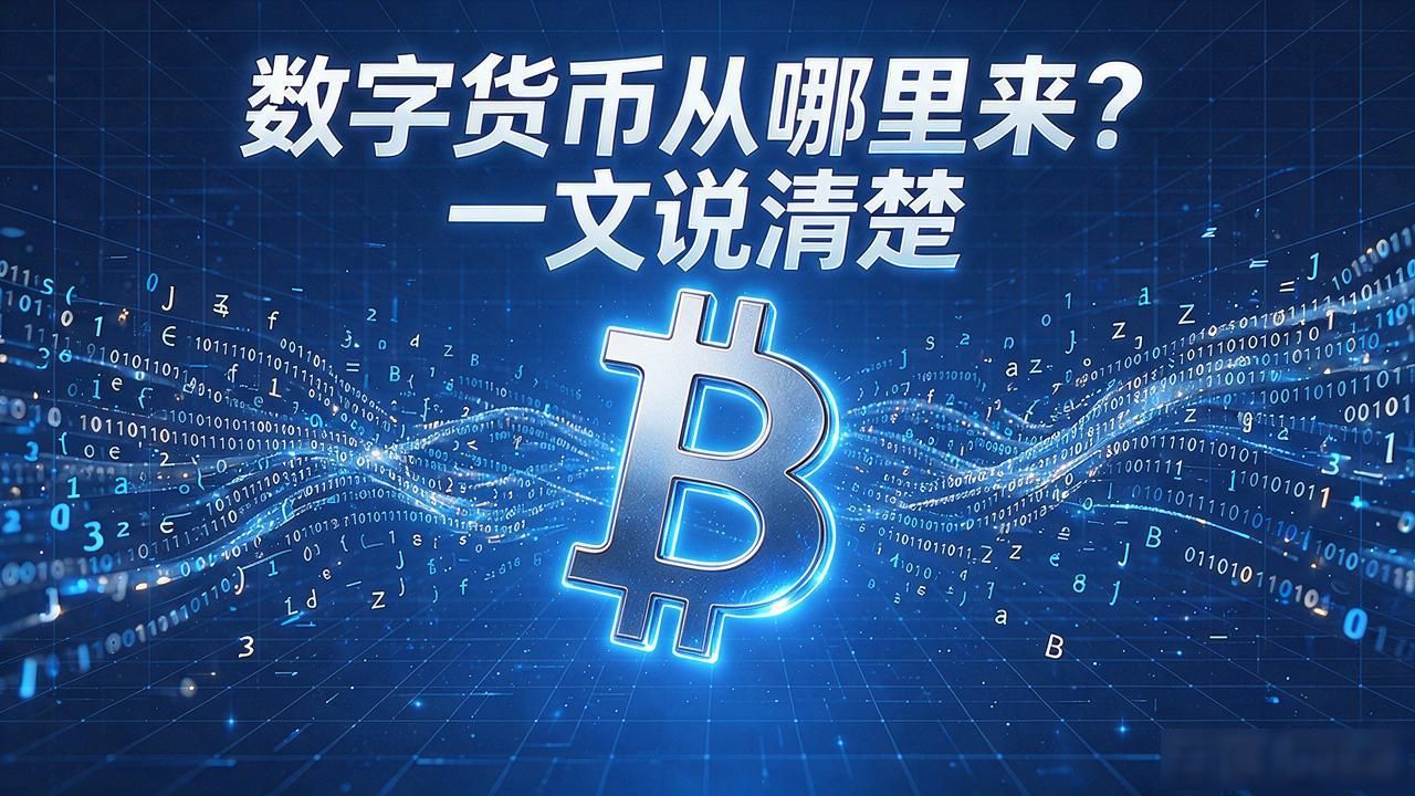 数字货币从哪里来？一文说清楚