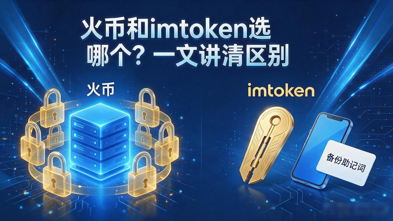 火币和imtoken选哪个？一文讲清区别