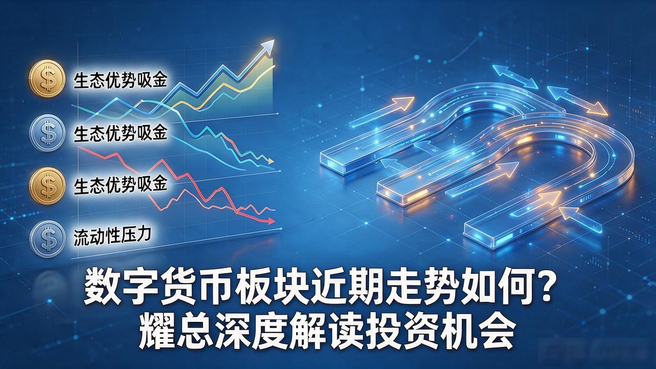 数字货币板块近期走势如何？耀总深度解读投资机会