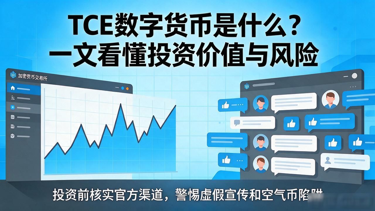 TCE数字货币是什么？一文看懂投资价值与风险