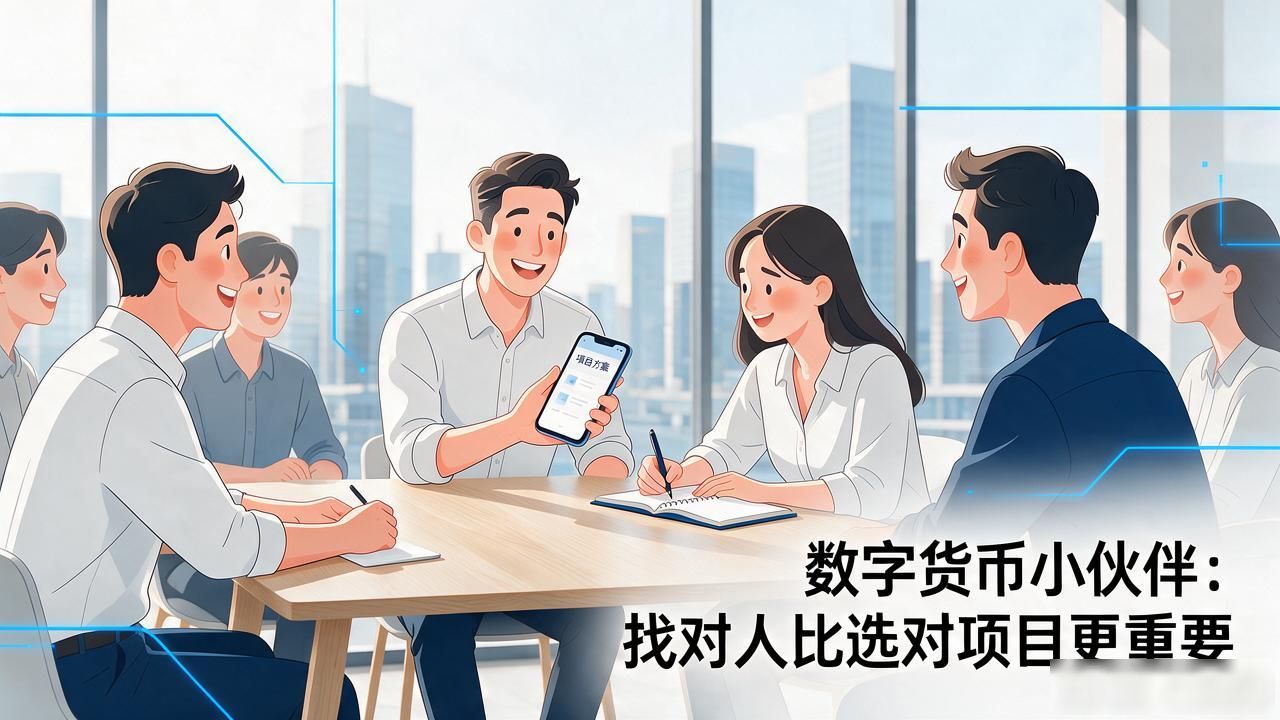 数字货币小伙伴：找对人比选对项目更重要