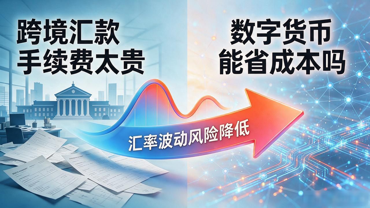 跨境汇款手续费太贵，数字货币能省成本吗