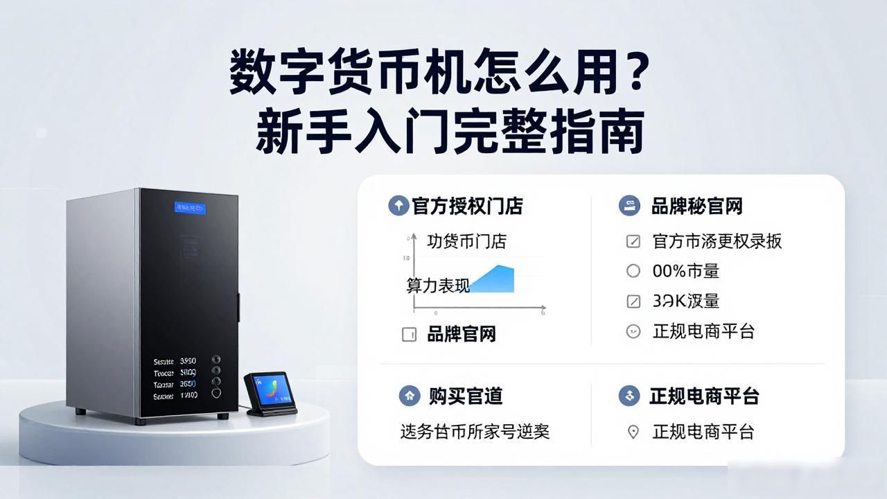 数字货币机怎么用？新手入门完整指南