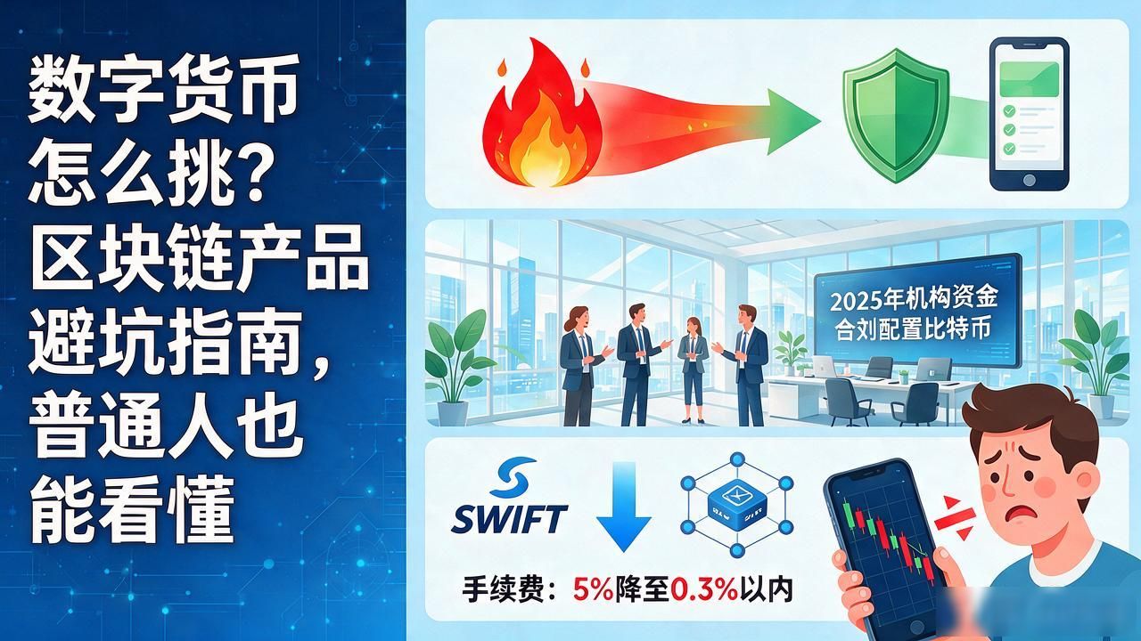 数字货币怎么挑？区块链产品避坑指南，普通人也能看懂