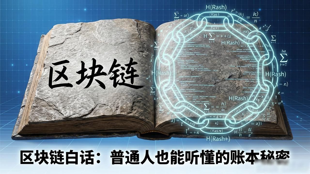 区块链白话：普通人也能听懂的账本秘密
