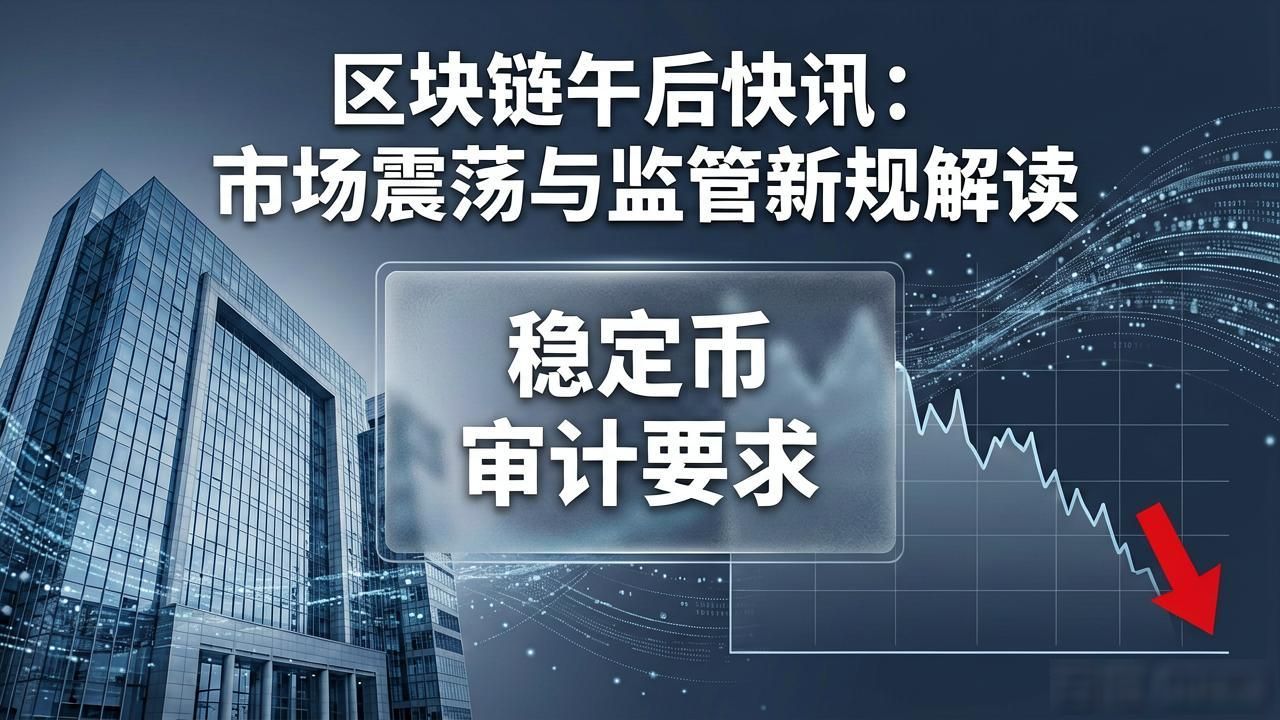 区块链午后快讯：市场震荡与监管新规解读