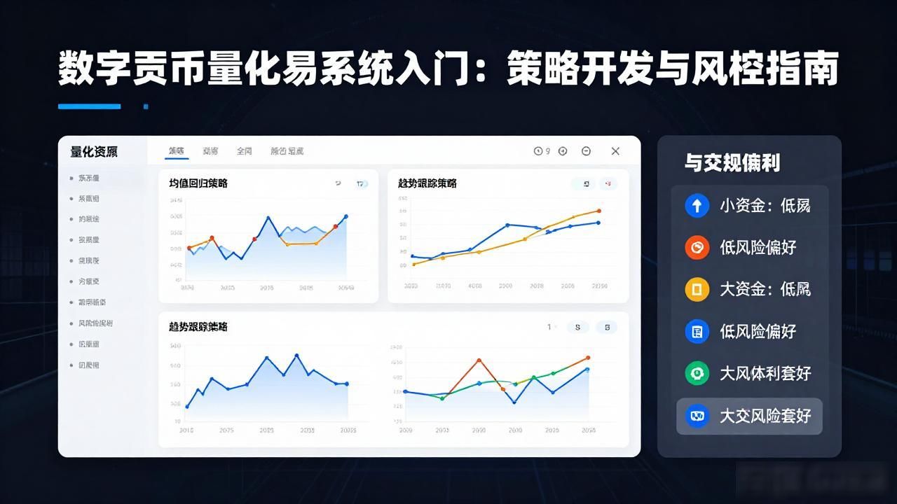 数字货币量化交易系统入门：策略开发与风控指南