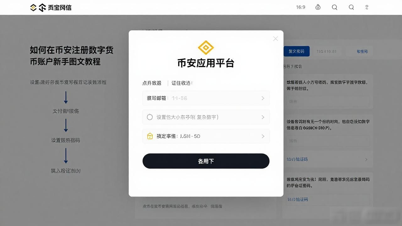 如何在币安注册数字货币账户新手图文教程