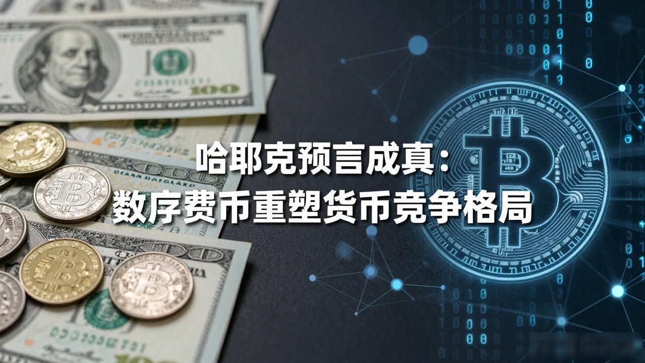 哈耶克预言成真：数字货币重塑货币竞争格局
