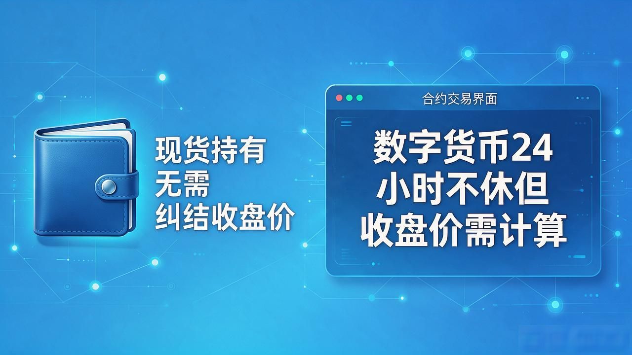 数字货币24小时不休，但收盘价照样要算