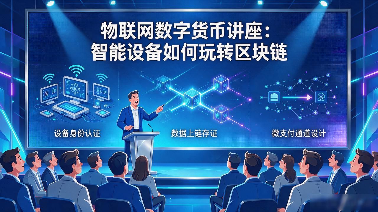 物联网数字货币讲座：智能设备如何玩转区块链