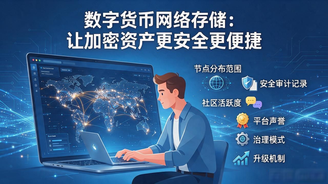 数字货币网络存储：让加密资产更安全更便捷