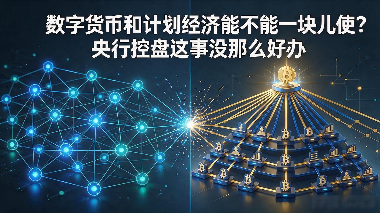 数字货币和计划经济能不能一块儿使？央行控盘这事没那么好办