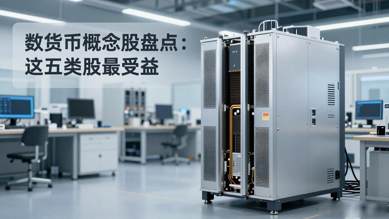 数字货币概念股盘点：这五类股最受益