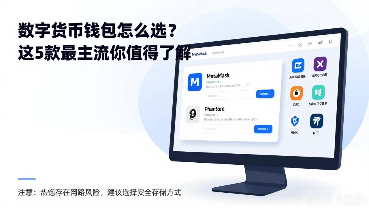 数字货币钱包怎么选？这5款最主流你值得了解