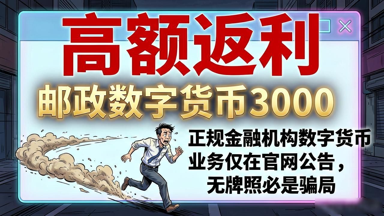 邮政数字货币3000是真的吗？揭秘真相别被坑