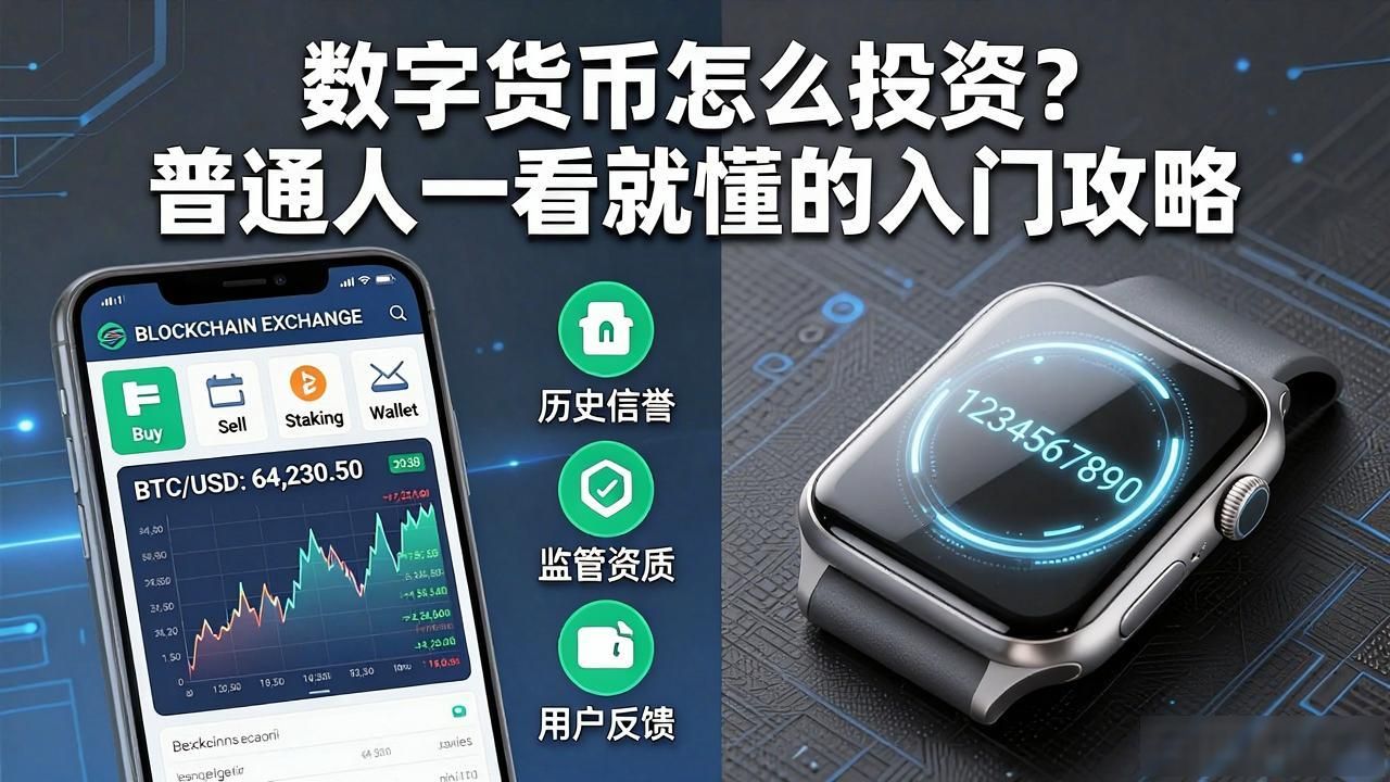 数字货币怎么投资？普通人一看就懂的入门攻略